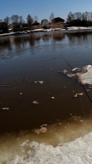 Мартовская плотва на спиннинг