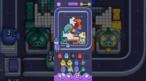 Прохождение 704 уровня Pixel Flow