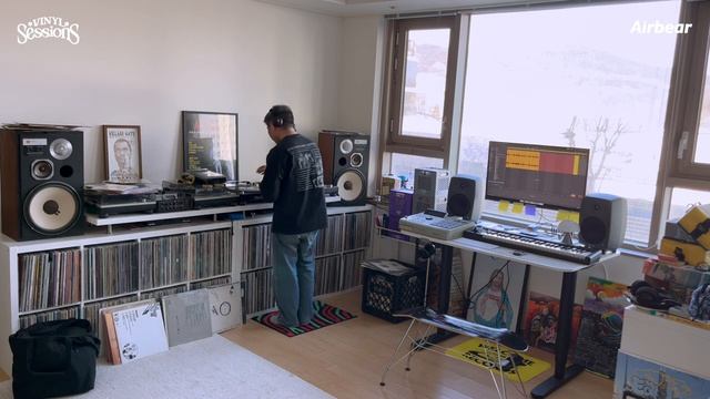 Director & DJ Shaping Sound Airbear