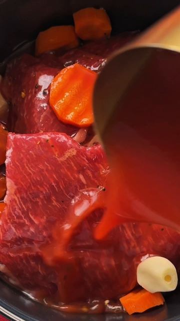 Одно из любимых блюд, которое использую для разных рецептов - рваная говядина 🥩💔