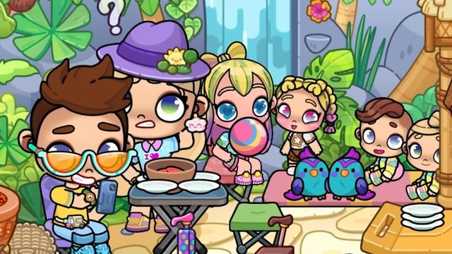 ВОЗВРАЩЕНИЕ ДОМОЙ 🚐 в AVATAR WORLD ИСТОРИЯ 💕 РУТИНА СЕМЬИ 👨_👩_👧_👦 ОБНОВЛЕНИЕ СЕРИАЛ