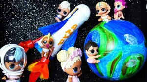 НЕ ХОЧУ В САДИК👶, ХОЧУ В КОСМОС🚀🪐 ЛОЛ сюрприз игрушки пупсики МУЛЬТИК Даринелка
