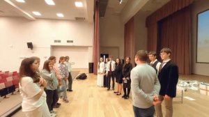 Театральная студия "2057 ролей" на спектакле "Копилка" театральной студии "Антракт"