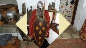 Средневековое оружие и доспехи.