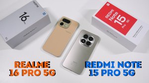 Realme 16 Pro 5G - Redmi Note 15 Pro 5G-