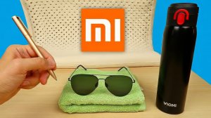 5 НЕТИПИЧНЫХ товаров от Xiaomi очки, ручка, термос, полотенце, подушка. Посылка из Китая, Обзор