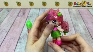 358672 Набор игровой Yummiland Кукла Поппи Мелонберри с набором для изготовления блеска