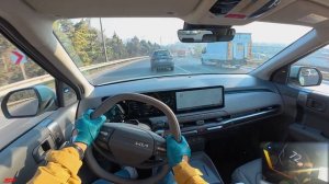 KIA EV3 PRESTIGE 2025 — тест-драйв от первого лица I 4K