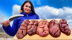 Рецепт Бюджетного Блюда из Говяжьих Почек с Овощами! Как приготовить Говяжьи Внутренности?