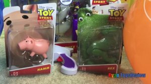 GOLDEN GIANT EGG SURPRISE OPENING Disney Toy Story