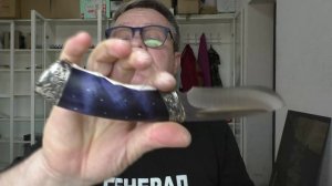 Авторский нож "Горное противостояние". Ножевая мастерская СЛОН и Ко.