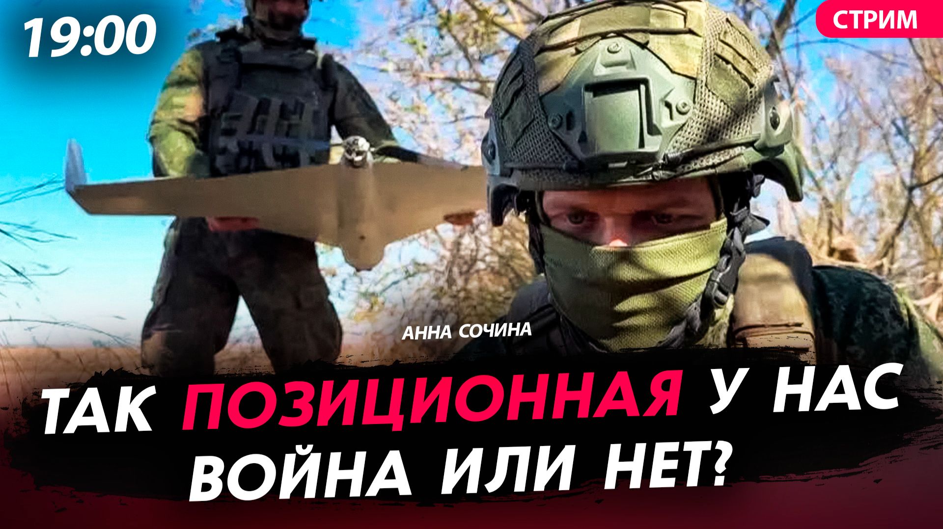 Так позиционная у нас война или нет? [Анна Сочина. СТРИМ]