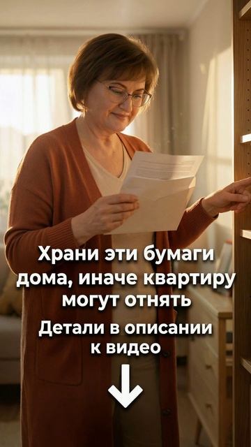 Храни эти 4 бумаги дома - иначе квартиру можно потерять: