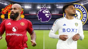 ФУТБОЛ ЧЕМПИОНАТ АНГЛИИ АПЛ.  МАНЧЕСТЕР ЮНАЙТЕД - ЛИДС.  ТЕКСТОВАЯ ОНЛАЙН ТРАНСЛЯЦИЯ