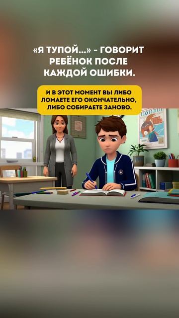 Малейшая ошибка и всё. У ребенка злость, слёзы, агрессия и он постоянно говорит: