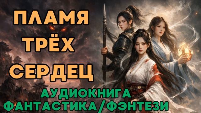 АУДИОКНИГА ФАНТАСТИКА/ФЭНТЕЗИ: ПЛАМЯ ТРЁХ СЕРДЕЦ СЛУШАТЬ