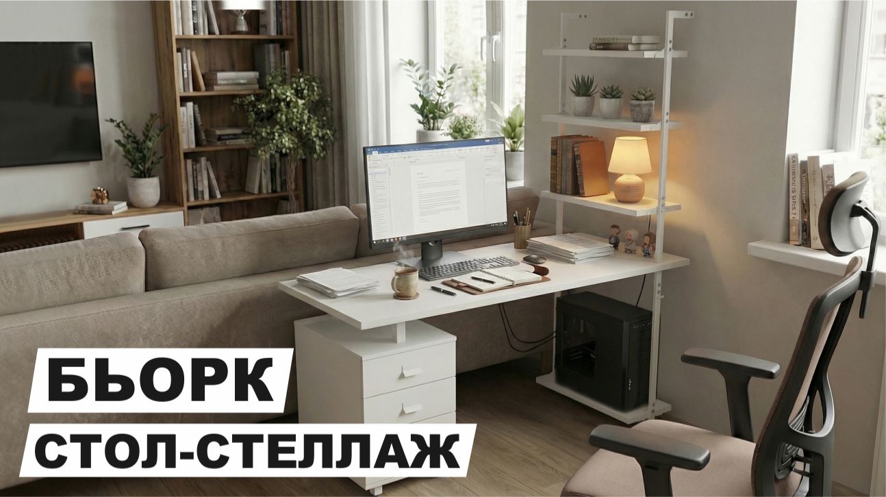 Стол-стеллаж 