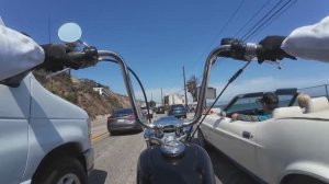 Поездка в одиночку на мотоцикле в Биг-Сур на моем Harley Davidson Sportster XLH 883