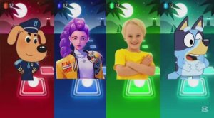 ВЛАД И НИКИ МУЛЬТИК: Битва против Шерифа Лабрадора и Блюи 👦👦 КРУТОЙ БАТТЛ ГЕРОЕВ