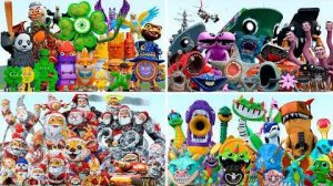 КАКАЯ КОМАНДА СИЛЬНЕЕ? из CRABTANIC SEA MONSTER против BRAINROTS MEME против GOO GOO GAGA