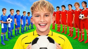 Футбольный челлендж «Дети против взрослых»!