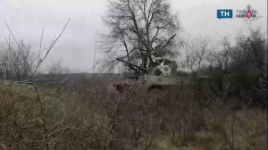 Тульские расчёты РСЗО «Град» группировки «Восток» поразили позиции ВСУ в Запорожье