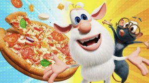 Буба Готовит вкусную пиццу Весёлые мультики для детей