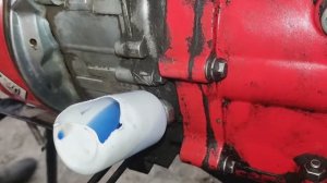 Меняем масло в двигателе и редукторе мотоблока