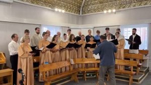 АГНЕЦ БОЖИЙ УМИРАЕТ (Stabat Mater) [Ф.Шуберт] _ хор. Церковь Пробуждение. г.Минск