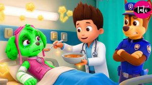 Щенячий патруль и Маршалл. Залипательное видео. Мультфильм для детей и малышей. Анимация 371