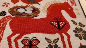 Вышитые крестиком картины. 06.04.26г. Лошадкины истории