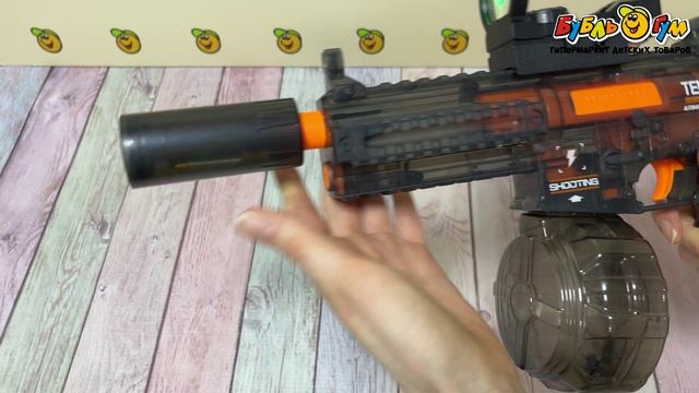 Бластер водный Lanson Toys электрический с эффектом искр на аккумуляторе 360мл с 3лет - видео