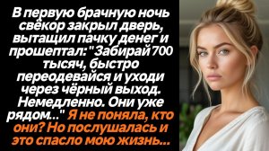 Жизненные истории/В первую брачную ночь свёкор сунул мне пачку денег и велел уходить