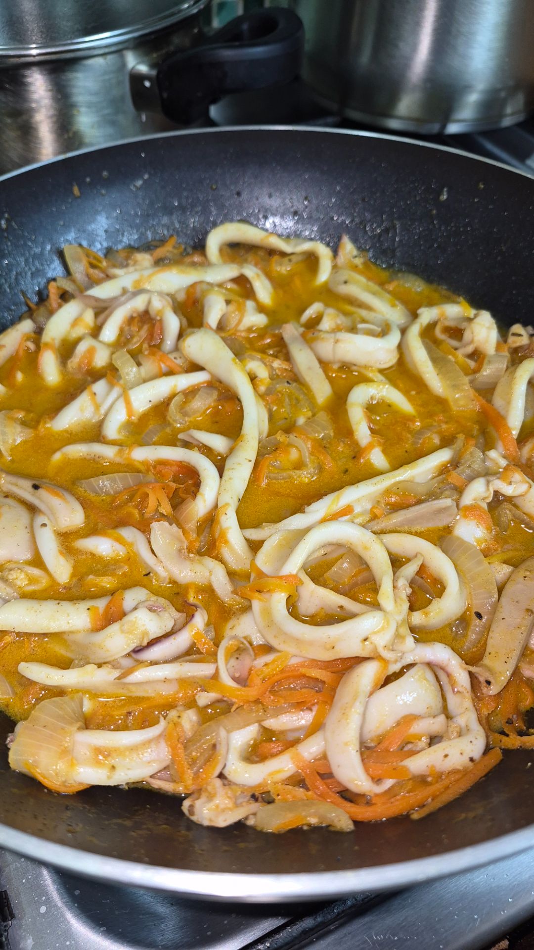 Вкусные кальмары.