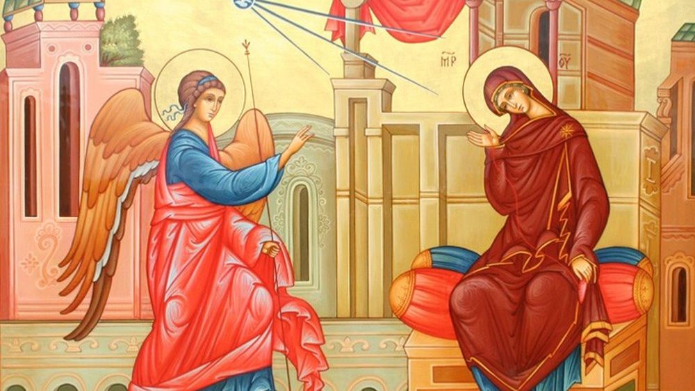 1.Благовещенье. Двунадесятые праздники.Читает Голубева Екатерина. Архив