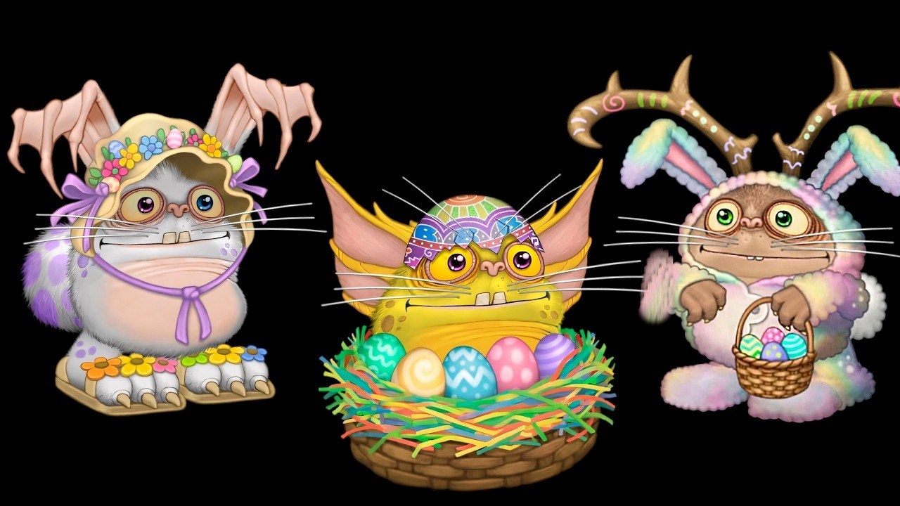 Феерия Яиц 2026 - Новые Костюмы на Пузайцев (My Singing Monsters, Мои Поющие Монстры, Msm, Мсм)