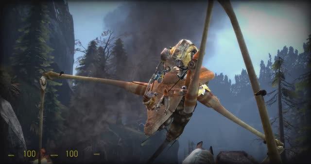 10 Half-Life 2 Episode Two - глава 5 на радаре 2