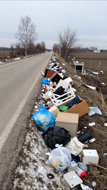 Груды мусора: символ нашего безразличия #экология #мусор #разрушение