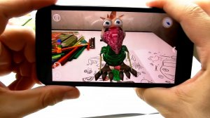 3D РАСКРАСКИ!  Рисунки оживают! Рисую с Настей!