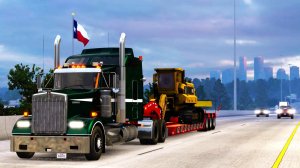 610 / ATS 1.58 / Kenworth W900 / Из Хьюстона в Даллас.