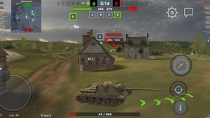 играю на танке СУ 100