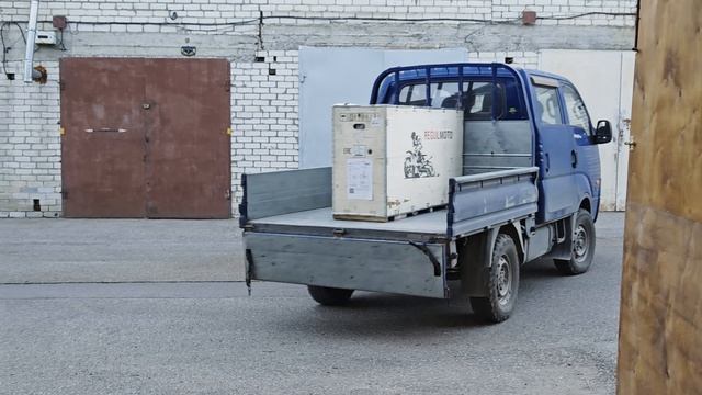 Regulmoto TE Pro. Разгрузка.(прошлогоднее видео)