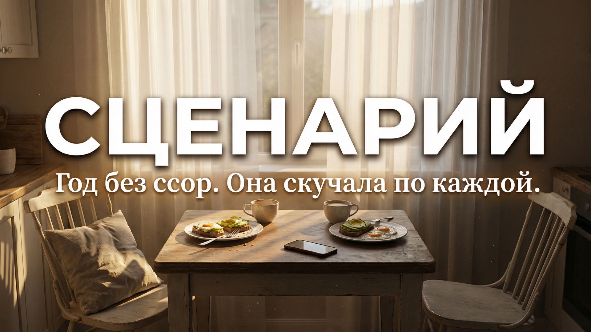 Сценарий. Год без ссор. Она скучала по каждой. Авторский рассказ. Драма отношений, технодрама