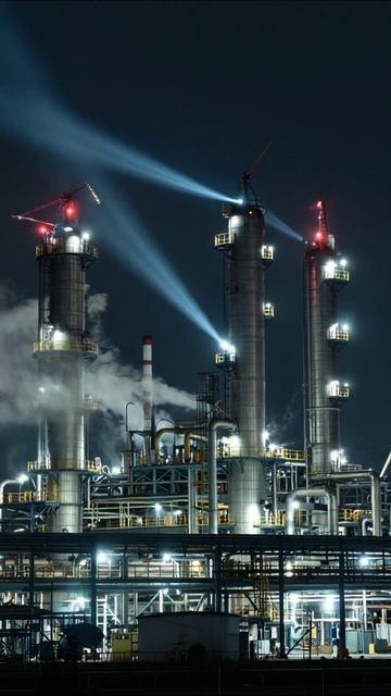 Завод света, погружающийся во тьму #индустрия #экология #потеря