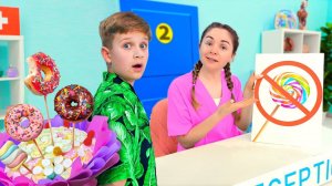 Рома попадает в Больницу  и Узнает о Вреде Сладостей