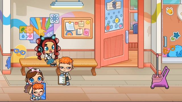 1 Секретик школы в Avatar World Аватарик🫧🎀 🎀