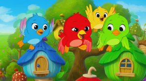 Мультики для детей. Яркие Мультики  про перелетных птиц