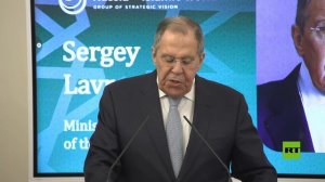 لافروف: تعزيز العلاقات مع دول الحضارة الإسلامية من أولويات سياسة روسيا الخارجية