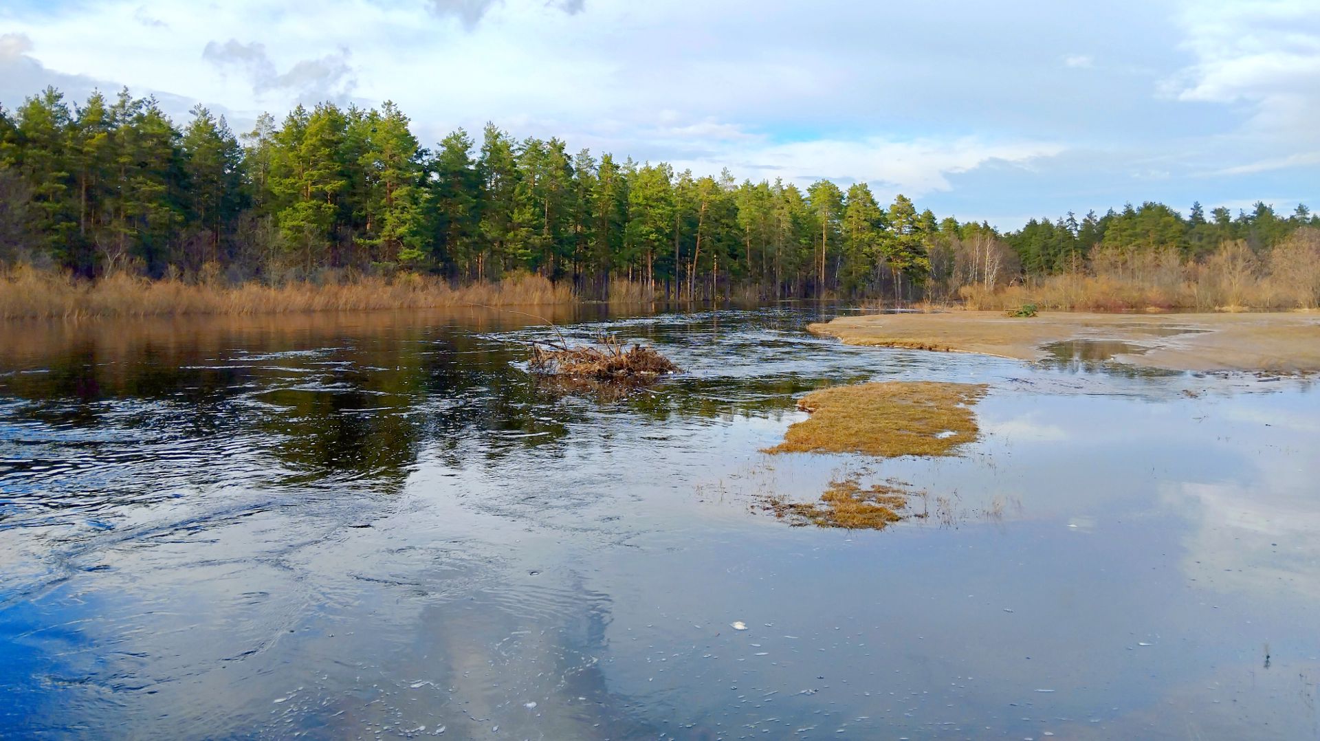 РАЗЛИВ НА РЕКЕ ПРА