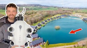 Я запустил подводный Дрон в заброшенное рыболовное озеро.